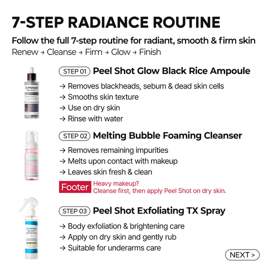 7-Step Radiance Routine - Complete K-Beauty Skincare Set